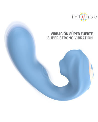 INTENSE - GINA STIMULATEUR CLITORIAL MULTIFONCTIONNEL BLEU