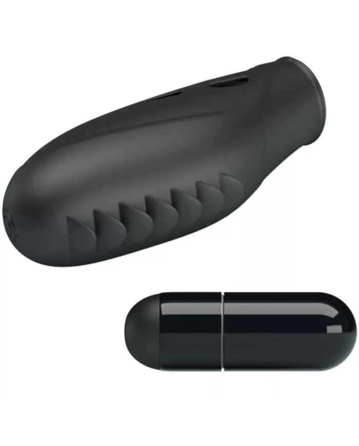 PRETTY LOVE - VIBRATEUR DOIGT EN SILICONE GILO NOIR PRETTY LOVE - VIBRATEUR DOIGT EN SILICONE GILO NOIR