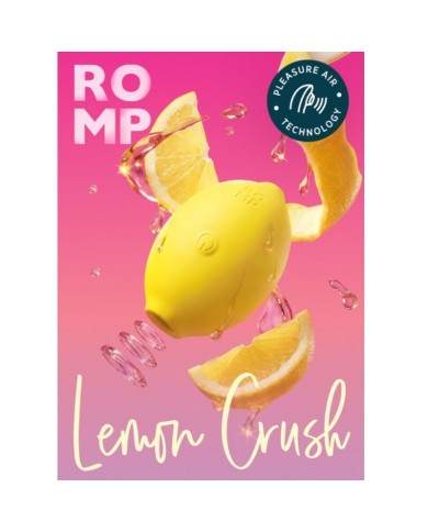 ROMP - LEMON CRUSH PLEASURE AIR STIMULATEUR CLITORIAL JAUNE
