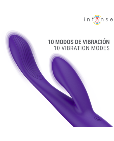 INTENSE - STIMULATEUR LAPIN RECHARGEABLE PAOLO POUR LE POINT G ET LE CLITORIS