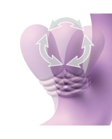 FANTASY FOR HER - INTIMOTION FLUTTER PRO VIBRATEUR LAPIN VIOLET POUR POINT G ET CLITORIAL