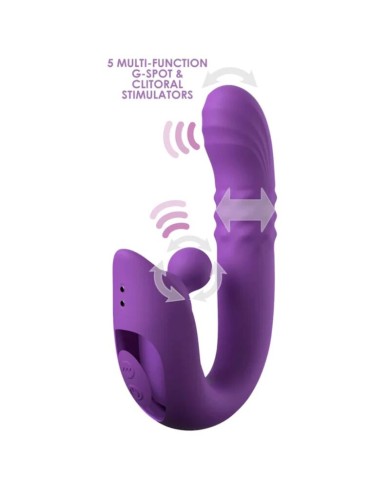 FANTASY FOR HER - HARMONI PRO VIBROMASSEUR LAPIN VIOLET POUR POINT G ET CLITORIAL