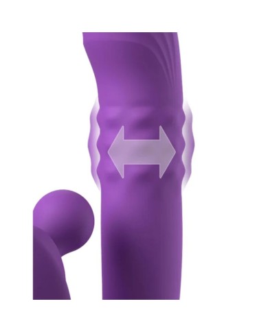 FANTASY FOR HER - HARMONI PRO VIBROMASSEUR LAPIN VIOLET POUR POINT G ET CLITORIAL