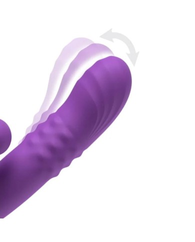 FANTASY FOR HER - HARMONI PRO VIBROMASSEUR LAPIN VIOLET POUR POINT G ET CLITORIAL
