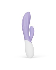 LELO - INA TWIST DOUBLE VIBRATEUR LAPIN POUR LE POINT G ET LE CLITORIS LAVANDE