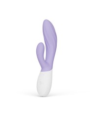 LELO - INA TWIST DOUBLE VIBRATEUR LAPIN POUR LE POINT G ET LE CLITORIS LAVANDE