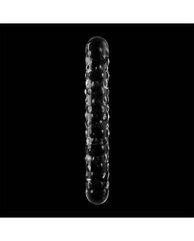 NEBULA SERIES BY IBIZA - MODÈLE 15 GODE EN VERRE BOROSILICATE CLAIR 18.5 CM -O- 3 CM