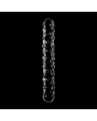 NEBULA SERIES BY IBIZA - MODÈLE 15 GODE EN VERRE BOROSILICATE CLAIR 18.5 CM -O- 3 CM