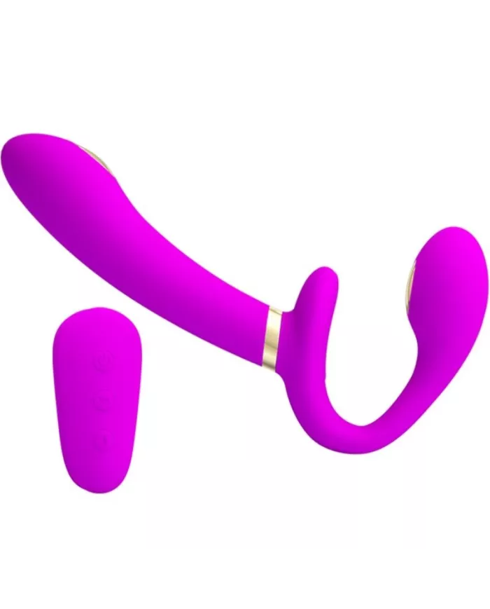 PRETTY LOVE - THUNDERBIRD DOUBLE VIBRATEUR STRAP-ON AVEC TÉLÉCOMMANDE VIOLET PRETTY LOVE - THUNDERBIRD DOUBLE VIBRATEUR STRAP-ON AVEC TÉLÉCOMMANDE VIOLET