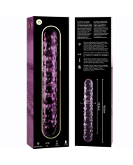 NEBULA SERIES BY IBIZA - MODÈLE 15 GODE EN VERRE BOROSILICATE CLAIR 18.5 CM -O- 3 CM