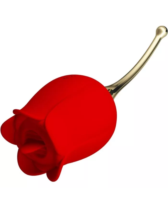 PRETTY LOVE - ROSE LOVER STIMULATEUR DE CLITORIS ROSE 12 VIBRATIONS ROUGE PRETTY LOVE - ROSE LOVER STIMULATEUR DE CLITORIS ROSE 12 VIBRATIONS ROUGE