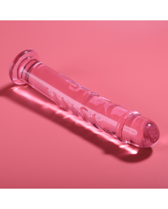 NEBULA SERIES BY IBIZA - MODÈLE 16 GODE EN VERRE BOROSILICATE CLAIR 18.5 CM -O- 3 CM
