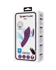 PRETTY LOVE - MANE LAY ON MASSEUR DE CLITORIS 10 VIBRATIONS TÉLÉCOMMANDE VIOLET PRETTY LOVE - MANE LAY ON MASSEUR DE CLITORIS 10 VIBRATIONS TÉLÉCOMMANDE VIOLET