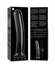 NEBULA SERIES BY IBIZA - MODÈLE 17 GODE EN VERRE BOROSILICATE CLAIR 18.5 CM -O- 3 CM