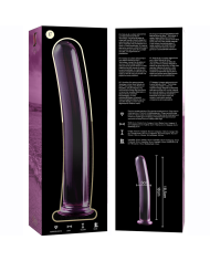 NEBULA SERIES BY IBIZA - MODÈLE 17 GODE EN VERRE BOROSILICATE CLAIR 18.5 CM -O- 3 CM