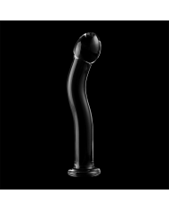 NEBULA SERIES BY IBIZA - MODÈLE 18 GODE EN VERRE BOROSILICATE CLAIR 18.5 CM -O- 3.5 CM