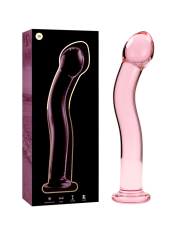 NEBULA SERIES BY IBIZA - MODÈLE 18 GODE EN VERRE BOROSILICATE CLAIR 18.5 CM -O- 3.5 CM