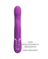 PRETTY LOVE - VIBRATEUR ET STIMULATEUR MULTIFONCTION 4 EN 1 VIOLET PRETTY LOVE - VIBRATEUR ET STIMULATEUR MULTIFONCTION 4 EN 1 VIOLET