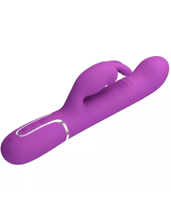 PRETTY LOVE - VIBRATEUR LAPIN MULTIFONCTION COALE 4 EN 1 VIOLET PRETTY LOVE - VIBRATEUR LAPIN MULTIFONCTION COALE 4 EN 1 VIOLET