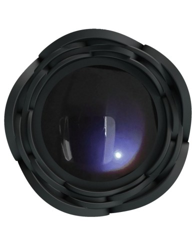 PRETTY LOVE - OSBORN PLUG ANAL AVEC LUMIÈRE LED NOIR 9,8 CM