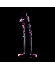 NEBULA SERIES BY IBIZA - MODÈLE 19 GODE EN VERRE BOROSILICATE CLAIR 18.5 CM -O- 4 CM