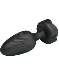 PRETTY LOVE - OSBORN PLUG ANAL AVEC LUMIÈRE LED NOIR 9,8 CM