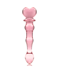 NEBULA SERIES BY IBIZA - MODÈLE 21 GODE EN VERRE BOROSILICATE CLAIR 20.5 CM -O- 3.5 CM