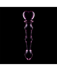 NEBULA SERIES BY IBIZA - MODÈLE 21 GODE EN VERRE BOROSILICATE CLAIR 20.5 CM -O- 3.5 CM
