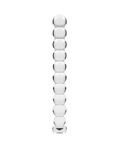 NEBULA SERIES BY IBIZA - MODÈLE 22 GODE EN VERRE BOROSILICATE CLAIR 21.5 CM -O- 2.5 CM