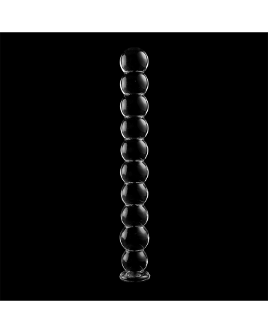 NEBULA SERIES BY IBIZA - MODÈLE 22 GODE EN VERRE BOROSILICATE CLAIR 21.5 CM -O- 2.5 CM