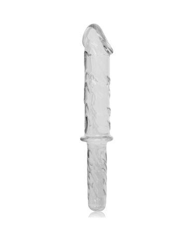 NEBULA SERIES BY IBIZA - MODÈLE 24 GODE EN VERRE BOROSILICATE CLAIR 28.5 CM -O- 5 CM