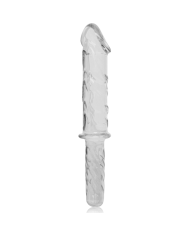 NEBULA SERIES BY IBIZA - MODÈLE 24 GODE EN VERRE BOROSILICATE CLAIR 28.5 CM -O- 5 CM