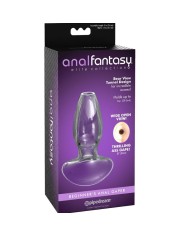 ANAL FANTASY ELITE COLLECTION - DILATATEUR ANAL GAPER POUR DÉBUTANTS CRISTAL TAILLE S