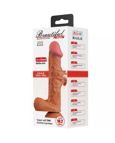 BAILE - GODE RÉALISTE BERGRISI 26 CM CHAIR