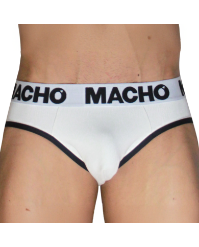 MACHO - MCH006 CLASSIQUE BLANC + NOIR S