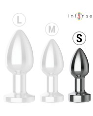 INTENSE - PLUG ANAL 10 VIBRATIONS MÉTAL AVEC TÉLÉCOMMANDE S