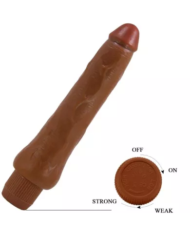 BAILE - VIBRATEUR RÉALISTE DRYADE 25 CM MULÂTRE