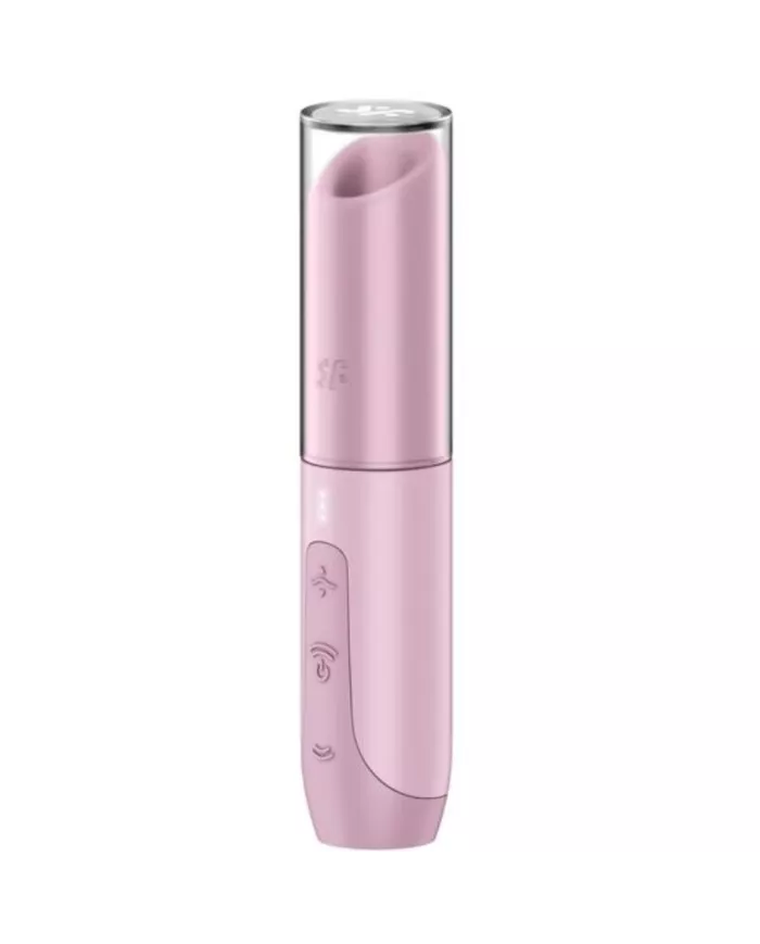SATISFYER - STIMULATEUR DE CLITORIS SECRET KISS WAVE ROSE