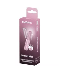 SATISFYER - STIMULATEUR DE CLITORIS SECRET KISS WAVE ROSE