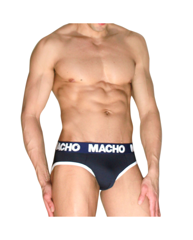 MACHO - MCH008 SLIP CLASSIQUE BLEU MARINE M