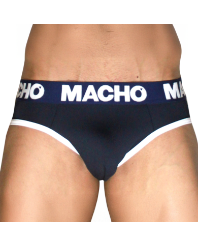 MACHO - MCH008 SLIP CLASSIQUE BLEU MARINE M
