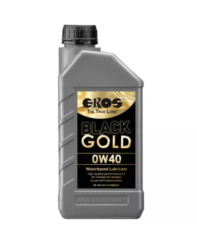 EROS - BLACK GOLD 0W40 LUBRIFIANT BASE D'EAU 1000 ML EROS - BLACK GOLD 0W40 LUBRIFIANT BASE D'EAU 1000 ML