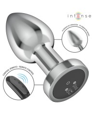 INTENSE - PLUG ANAL 10 VIBRATIONS MÉTAL AVEC TÉLÉCOMMANDE M
