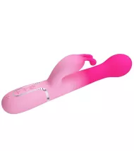 PRETTY LOVE - VIBRATEUR LAPIN MULTIFONCTION 3 EN 1 DEJON ROSE PRETTY LOVE - VIBRATEUR LAPIN MULTIFONCTION 3 EN 1 DEJON ROSE
