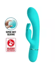 PRETTY LOVE - VIBRATEUR SCOCCO LAPIN TURQUOISE PRETTY LOVE - VIBRATEUR SCOCCO LAPIN TURQUOISE