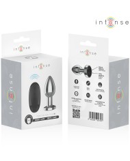 INTENSE - PLUG ANAL 10 VIBRATIONS MÉTAL AVEC TÉLÉCOMMANDE M