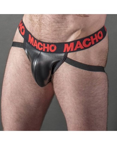 MACHO - MX25RC JOCK CUIR ROUGE S