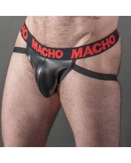 MACHO - MX25RC JOCK CUIR ROUGE S