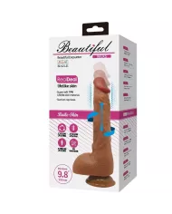 BAILE - MAGNIFIQUE VIBRATEUR RÉALISTE WILKS 5 RÉGLAGES 25 CM MULATO