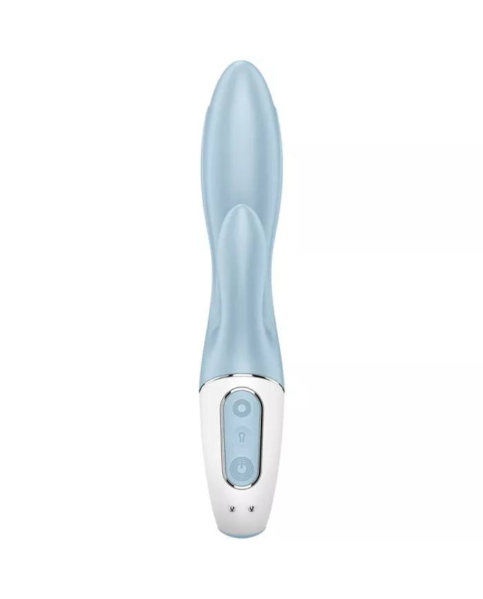 SATISFYER - AIR PUMP BUNNY 1 VIBRATEUR GONFLABLE LAPIN BLEU SATISFYER - AIR PUMP BUNNY 1 VIBRATEUR GONFLABLE LAPIN BLEU